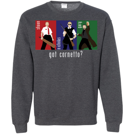 Sweatshirts Dark Heather / Small Cornetto Crewneck Sweatshirt