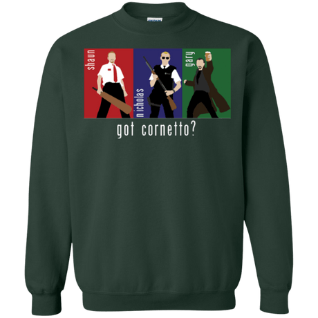 Sweatshirts Forest Green / Small Cornetto Crewneck Sweatshirt