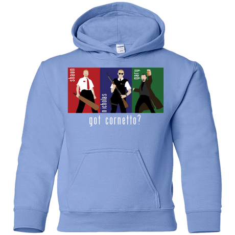 Sweatshirts Carolina Blue / YS Cornetto Youth Hoodie