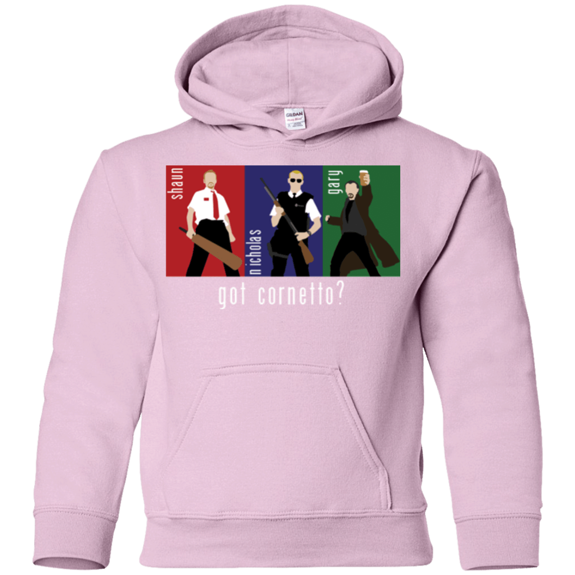 Sweatshirts Light Pink / YS Cornetto Youth Hoodie