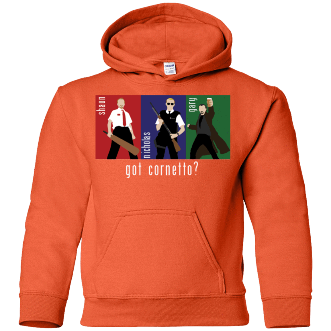 Sweatshirts Orange / YS Cornetto Youth Hoodie