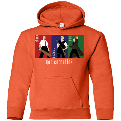 Sweatshirts Orange / YS Cornetto Youth Hoodie