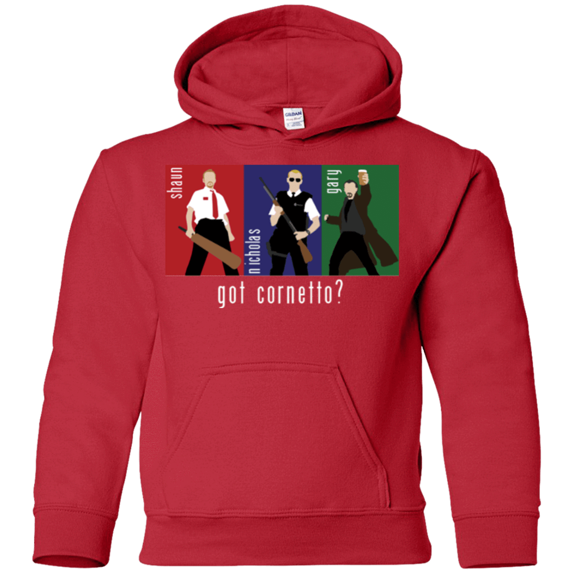 Sweatshirts Red / YS Cornetto Youth Hoodie