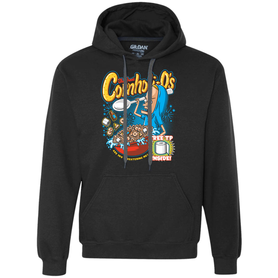 Cornholi-O's Premium Fleece Hoodie