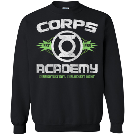 Sweatshirts Black / Small Corps Academy Crewneck Sweatshirt