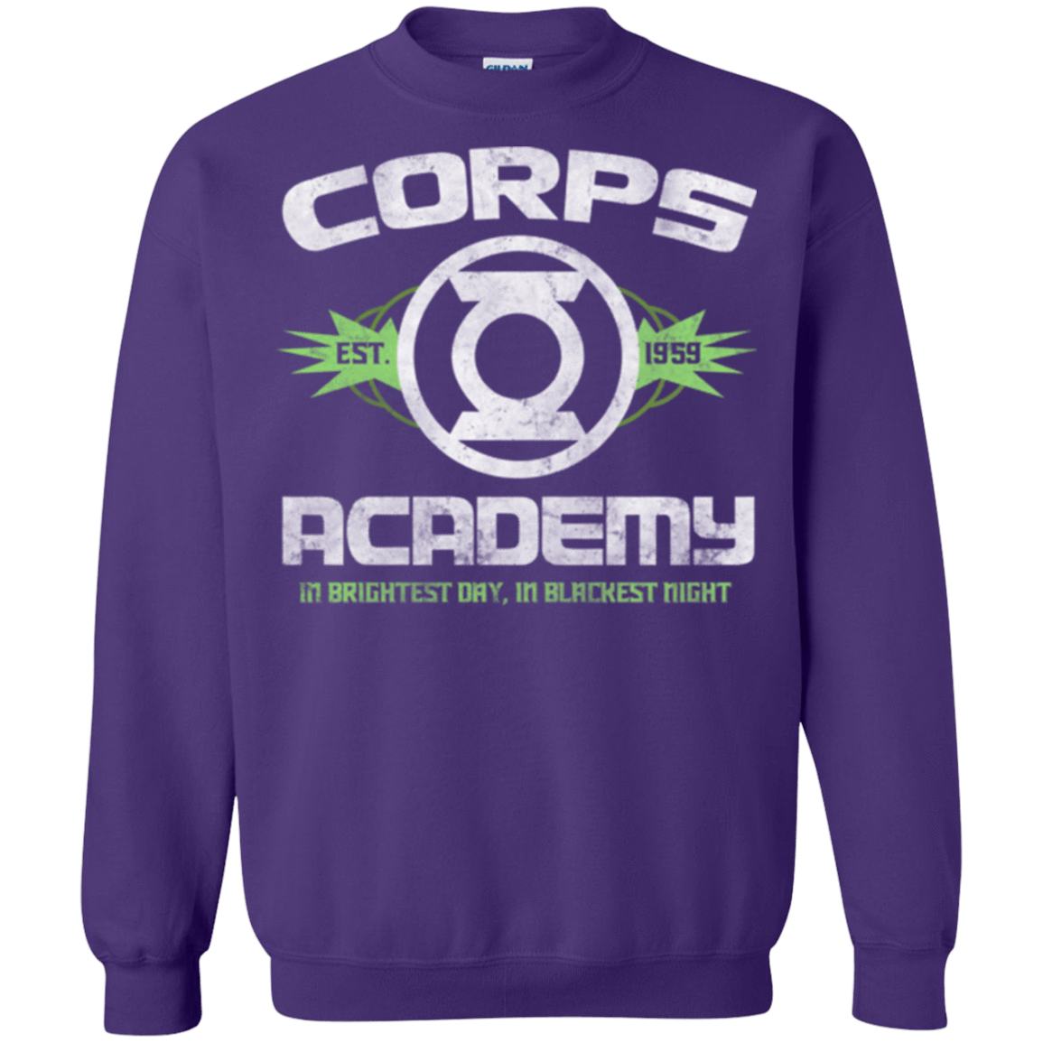 Sweatshirts Purple / Small Corps Academy Crewneck Sweatshirt