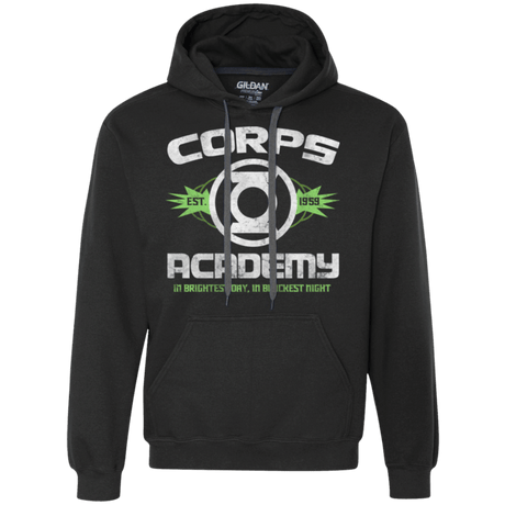 Sweatshirts Black / Small Corps Academy Premium Fleece Hoodie