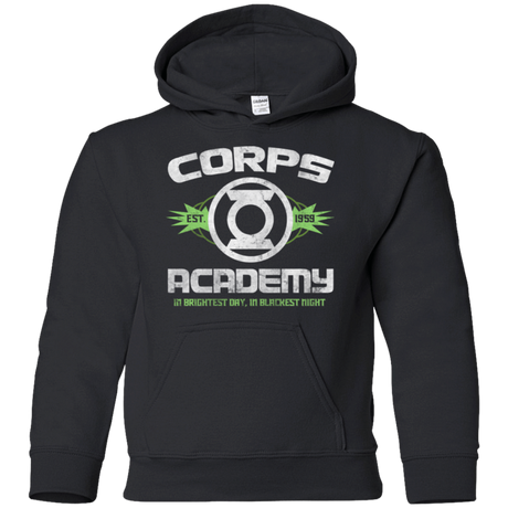 Sweatshirts Black / YS Corps Academy Youth Hoodie