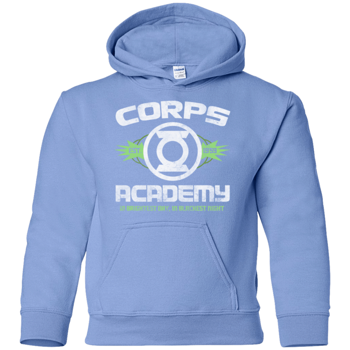Sweatshirts Carolina Blue / YS Corps Academy Youth Hoodie