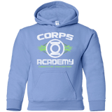 Sweatshirts Carolina Blue / YS Corps Academy Youth Hoodie