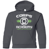 Sweatshirts Charcoal / YS Corps Academy Youth Hoodie