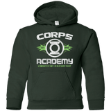 Sweatshirts Forest Green / YS Corps Academy Youth Hoodie