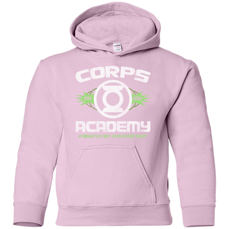 Sweatshirts Light Pink / YS Corps Academy Youth Hoodie
