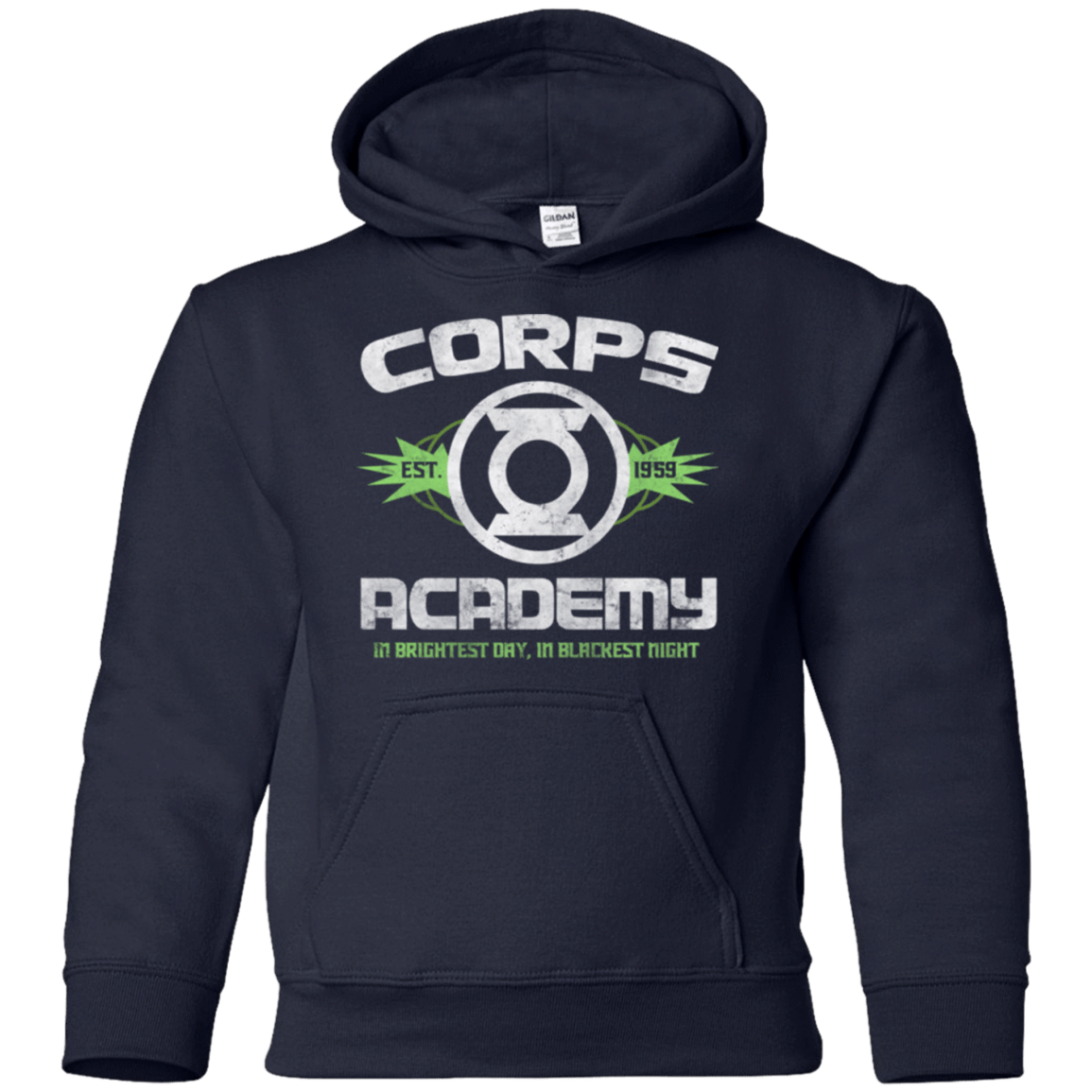 Sweatshirts Navy / YS Corps Academy Youth Hoodie