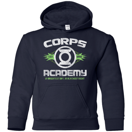 Sweatshirts Navy / YS Corps Academy Youth Hoodie