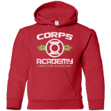 Sweatshirts Red / YS Corps Academy Youth Hoodie