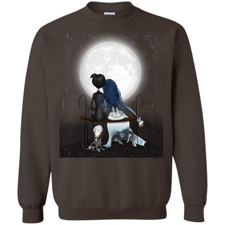 Sweatshirts Dark Chocolate / S Corpse Bride Love Crewneck Sweatshirt