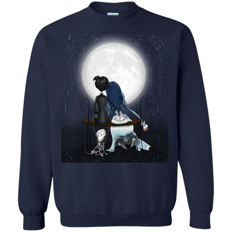 Sweatshirts Navy / S Corpse Bride Love Crewneck Sweatshirt