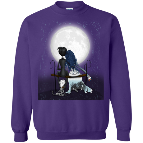 Sweatshirts Purple / S Corpse Bride Love Crewneck Sweatshirt