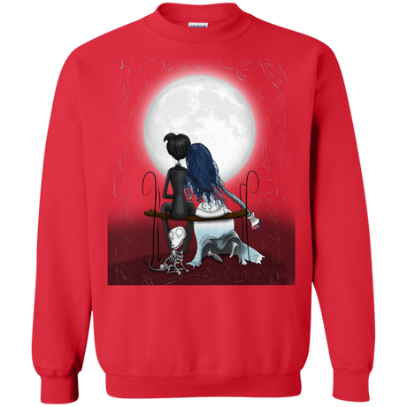 Sweatshirts Red / S Corpse Bride Love Crewneck Sweatshirt