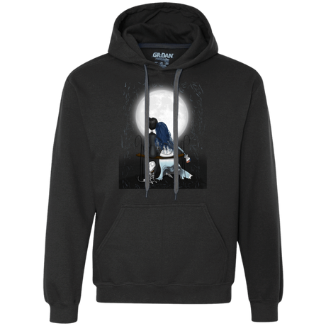 Sweatshirts Black / S Corpse Bride Love Premium Fleece Hoodie