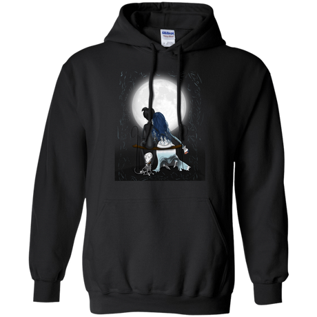 Sweatshirts Black / S Corpse Bride Love Pullover Hoodie