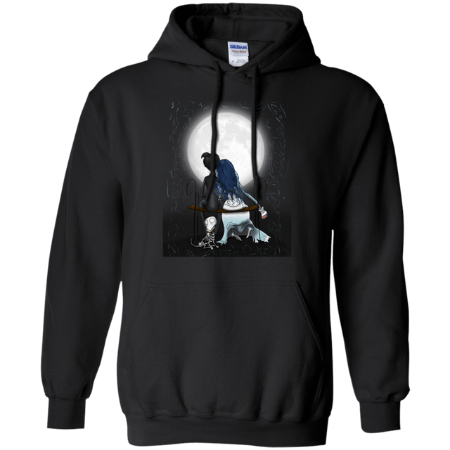 Sweatshirts Black / S Corpse Bride Love Pullover Hoodie