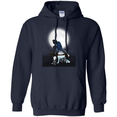 Sweatshirts Navy / S Corpse Bride Love Pullover Hoodie