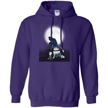 Sweatshirts Purple / S Corpse Bride Love Pullover Hoodie