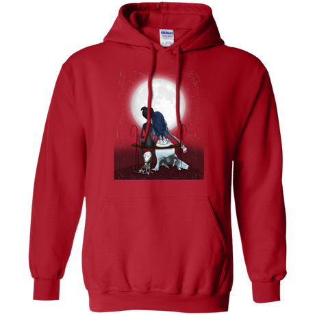 Sweatshirts Red / S Corpse Bride Love Pullover Hoodie