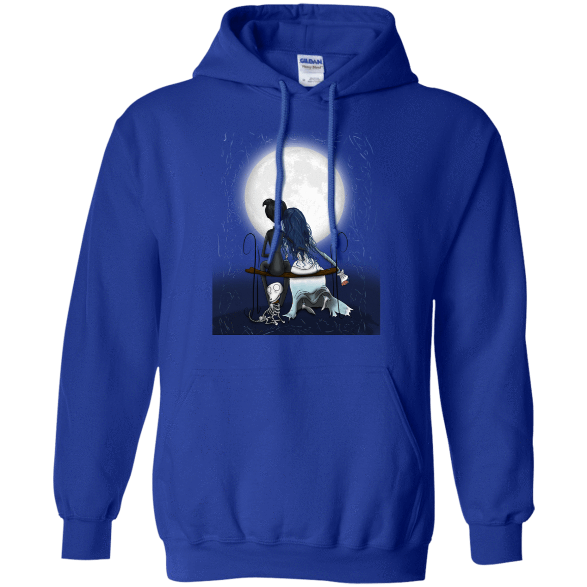 Sweatshirts Royal / S Corpse Bride Love Pullover Hoodie