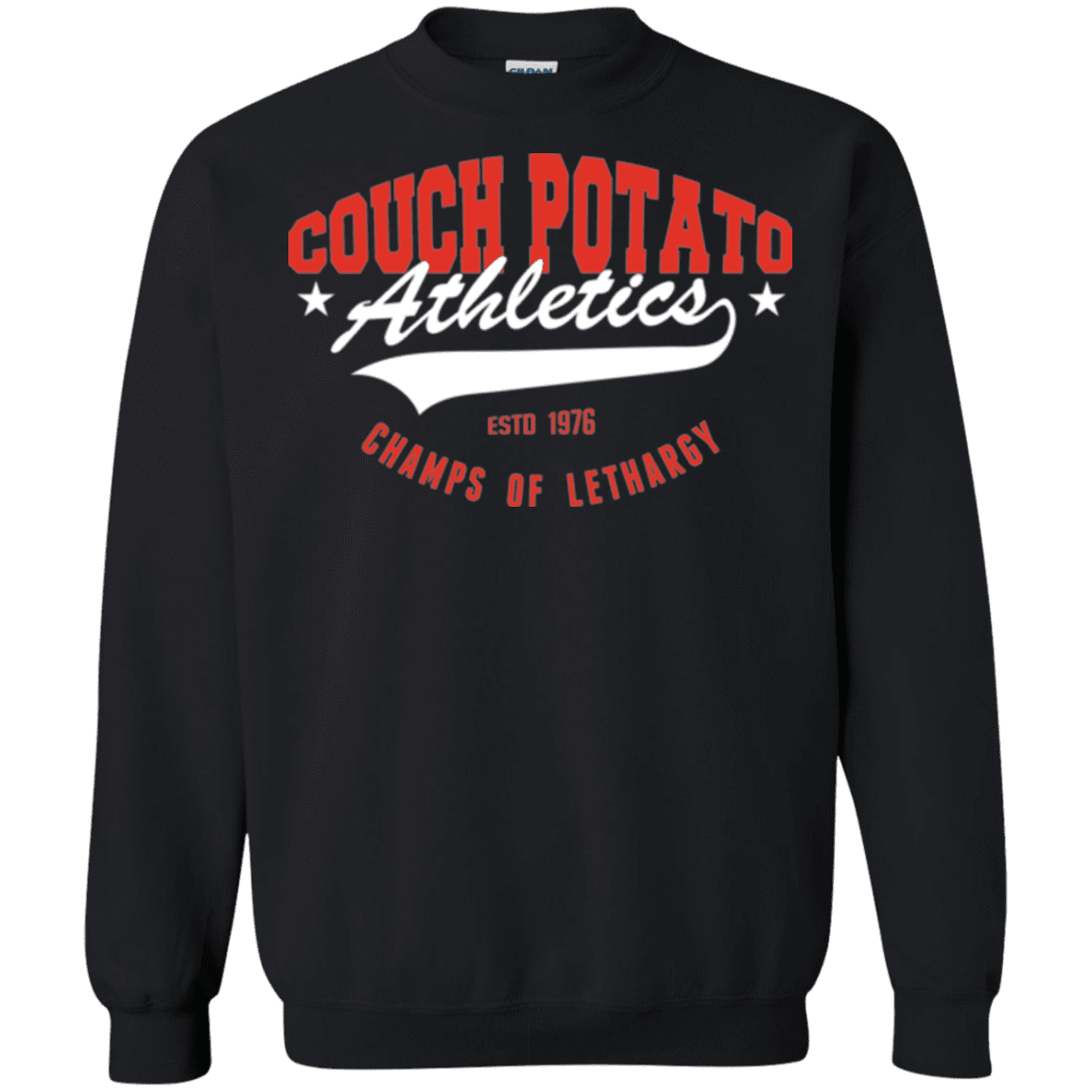 Sweatshirts Black / Small Couch Potato Crewneck Sweatshirt