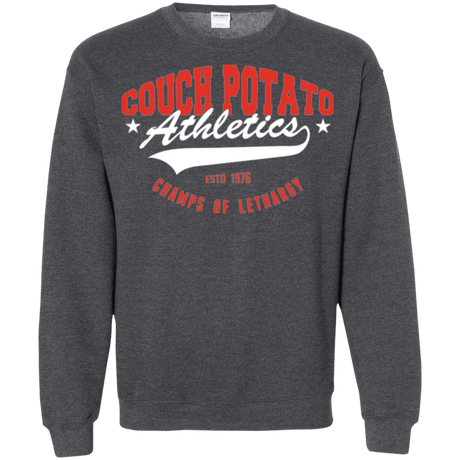 Sweatshirts Dark Heather / Small Couch Potato Crewneck Sweatshirt