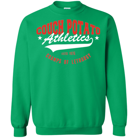 Sweatshirts Irish Green / Small Couch Potato Crewneck Sweatshirt