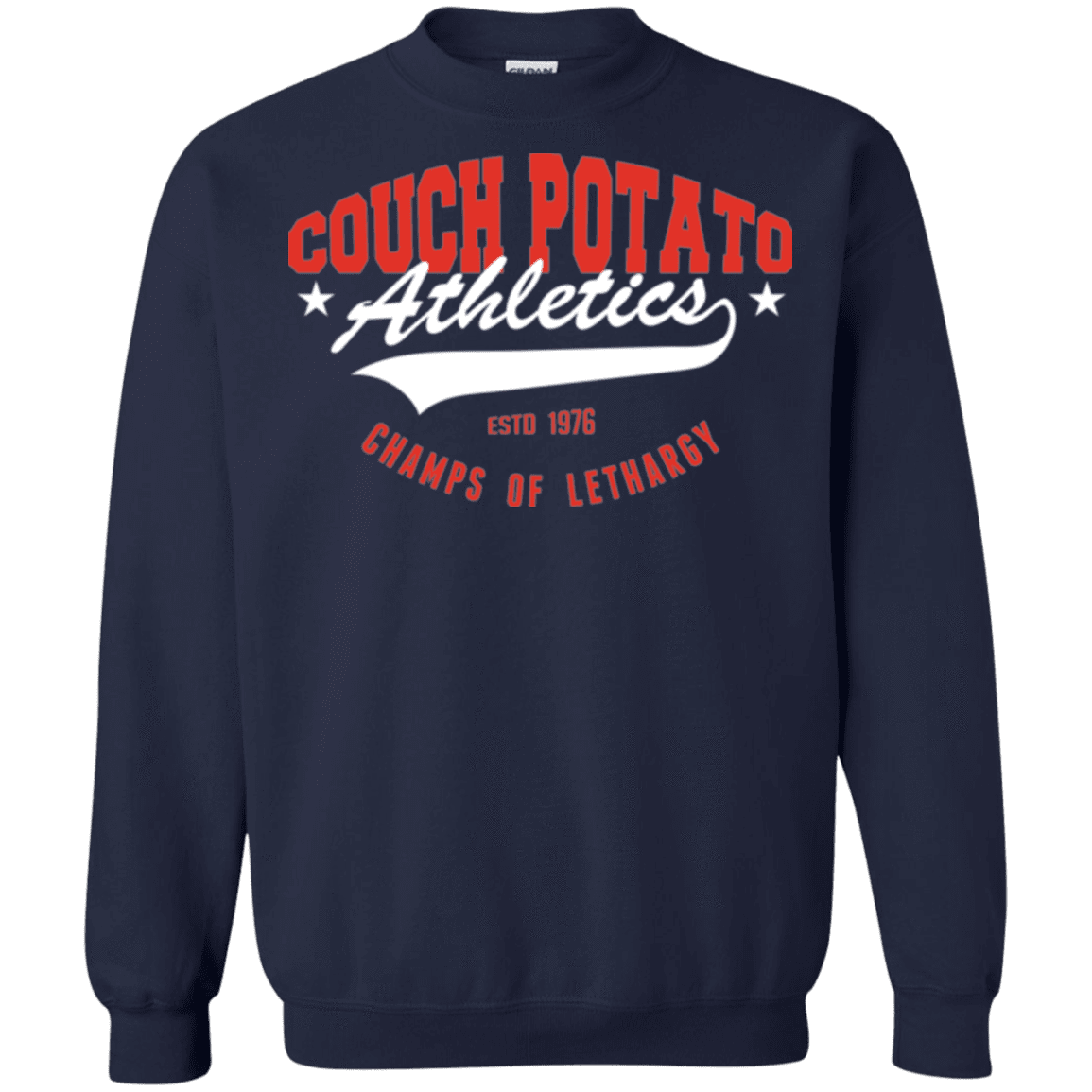 Sweatshirts Navy / Small Couch Potato Crewneck Sweatshirt