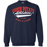 Sweatshirts Navy / Small Couch Potato Crewneck Sweatshirt