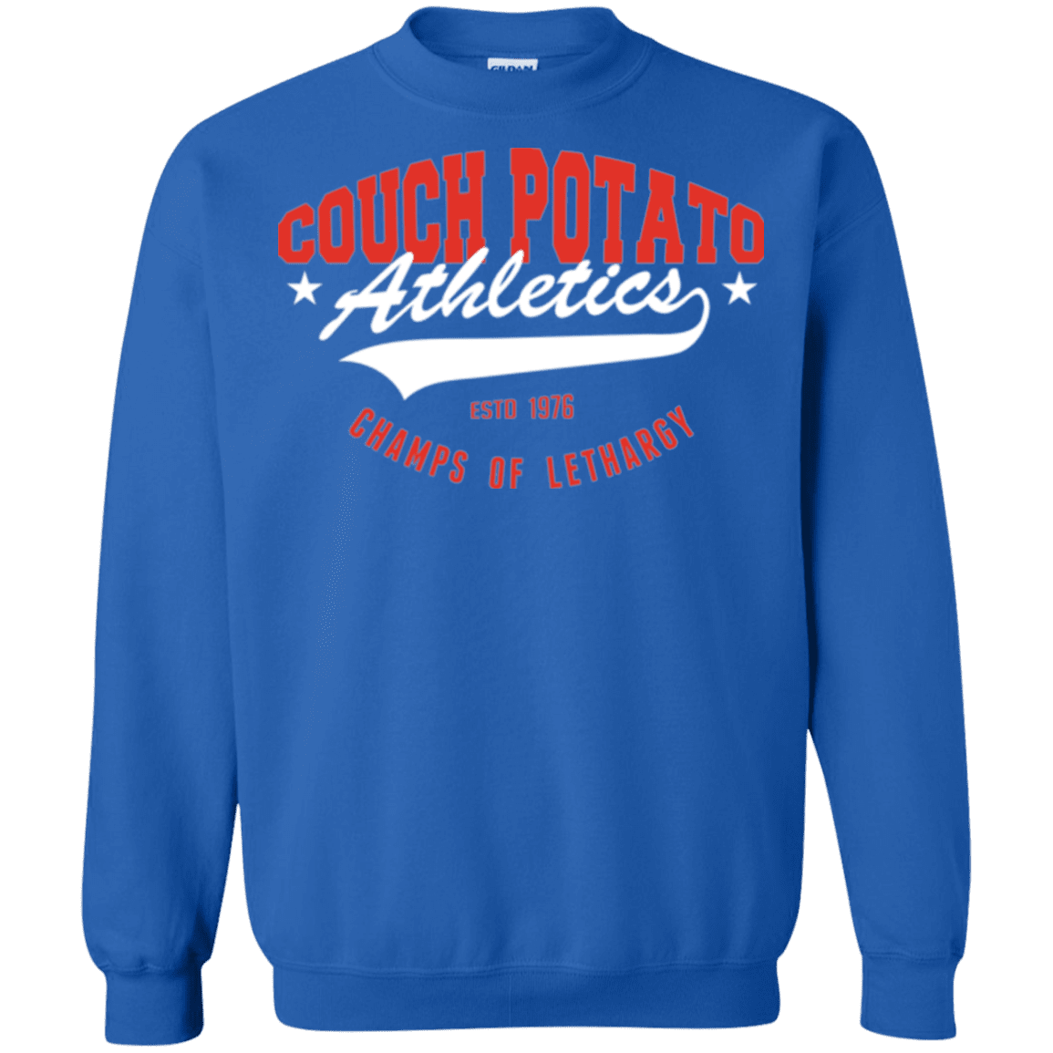 Sweatshirts Royal / Small Couch Potato Crewneck Sweatshirt