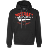 Sweatshirts Black / Small Couch Potato Premium Fleece Hoodie