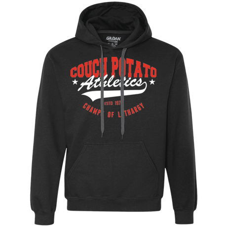 Sweatshirts Black / Small Couch Potato Premium Fleece Hoodie