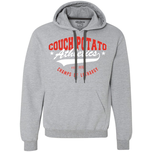 Sweatshirts Sport Grey / Small Couch Potato Premium Fleece Hoodie
