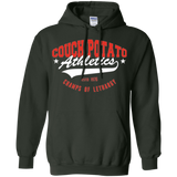 Sweatshirts Forest Green / Small Couch Potato Pullover Hoodie