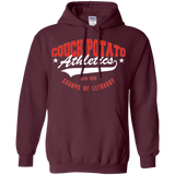 Sweatshirts Maroon / Small Couch Potato Pullover Hoodie