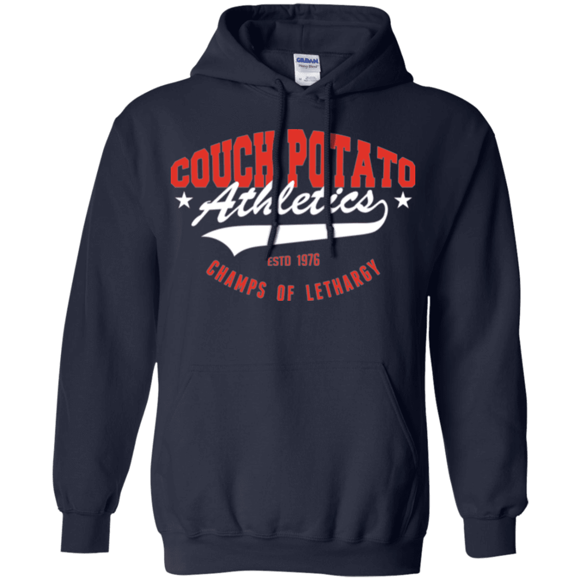 Sweatshirts Navy / Small Couch Potato Pullover Hoodie