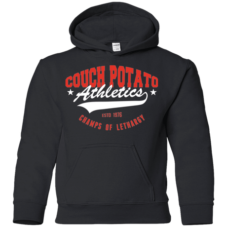 Sweatshirts Black / YS Couch Potato Youth Hoodie