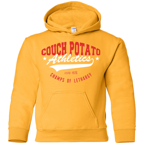 Sweatshirts Gold / YS Couch Potato Youth Hoodie