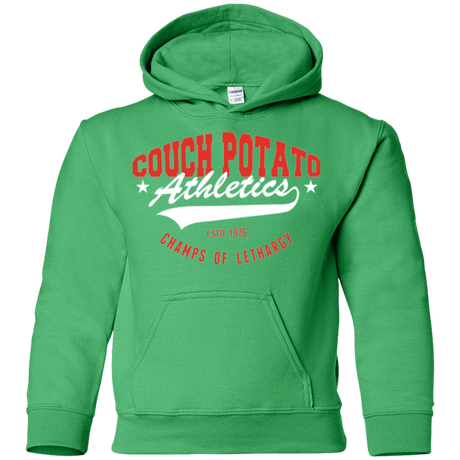 Sweatshirts Irish Green / YS Couch Potato Youth Hoodie