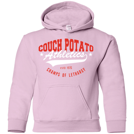 Sweatshirts Light Pink / YS Couch Potato Youth Hoodie