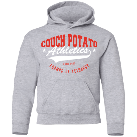Sweatshirts Sport Grey / YS Couch Potato Youth Hoodie