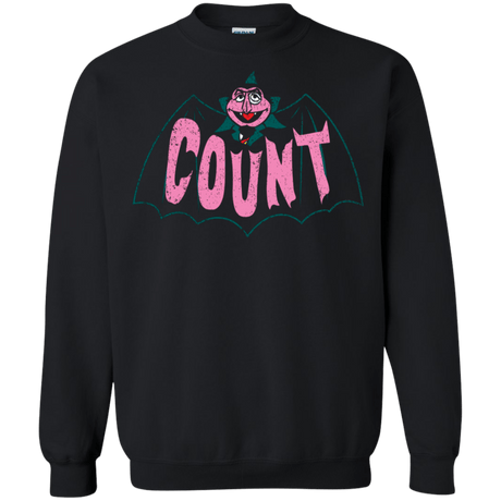 Sweatshirts Black / S Count Crewneck Sweatshirt