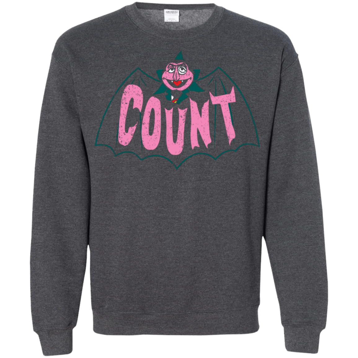 Sweatshirts Dark Heather / S Count Crewneck Sweatshirt